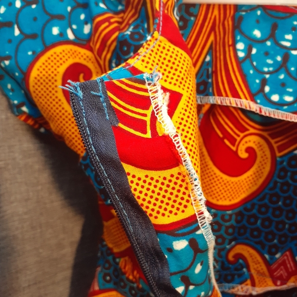 African Style Handmade Girls Dashiki Dress - Picture 6 of 6